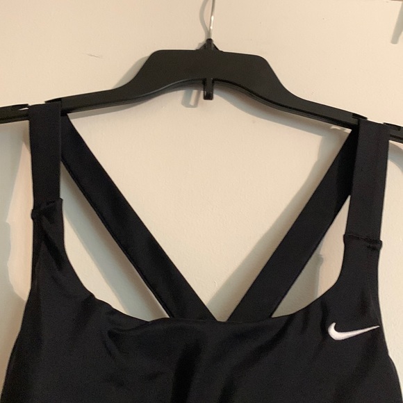 NIKE - Black Low Back One Piece Swimsuit - Picture 3 of 9